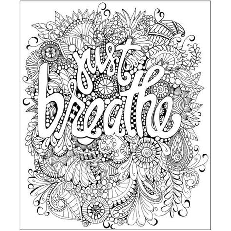 Printable Mindful Coloring Pages