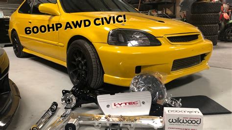 Honda Civic Ek Awd Setup Kit