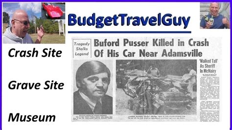 🚔Walking Tall 🚔 Buford Pusser Crash Site, Grave Site, and Museum - YouTube