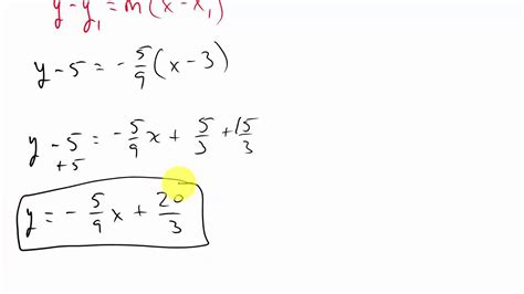 Calculus - Finding Equation of the Normal Line - YouTube