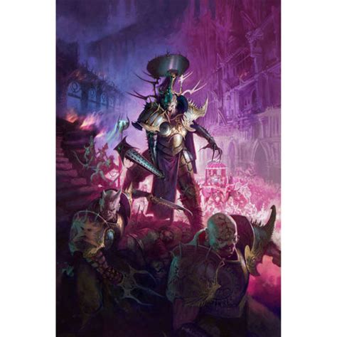 Hedonites of Slaanesh Battletome Poster – MERCH.WARHAMMER.COM