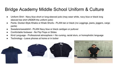 Uniform-Middle & High School – The Bridge Academy