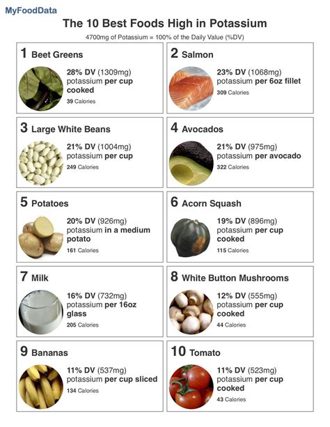 What Foods Are High In Potassium – Idalias Salon