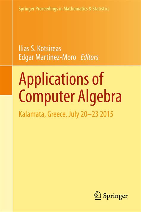 Applications of Computer Algebra eBook by - EPUB Book | Rakuten Kobo United States