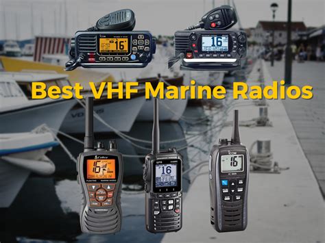 Best Fixed & Handheld VHF Marine Radios of 2024