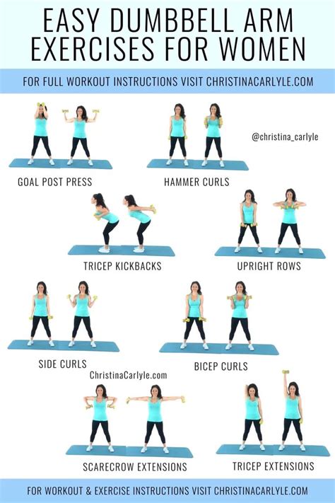 Dumbbell Exercises for Arms that Tighten, Tone and Boost Strength in 2022 | Dumbbell workout ...