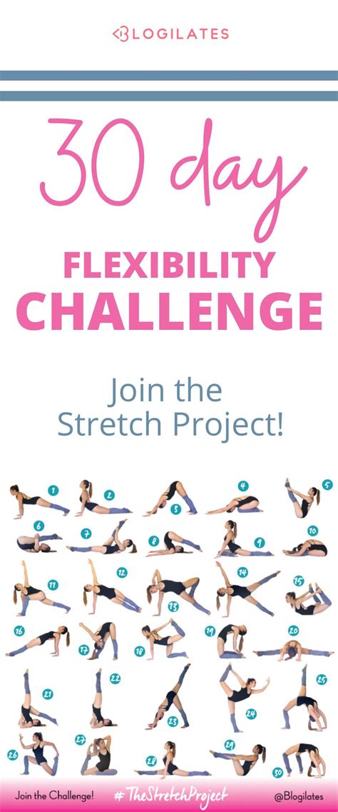 The Stretch Project - 30 day flexibility challenge! – 30 Day Stretch Project | Flexibility ...