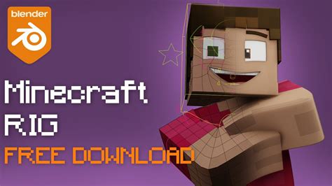 Minecraft Rig for Blender 2.8 - 3.6 | FREE DOWNLOAD! - YouTube