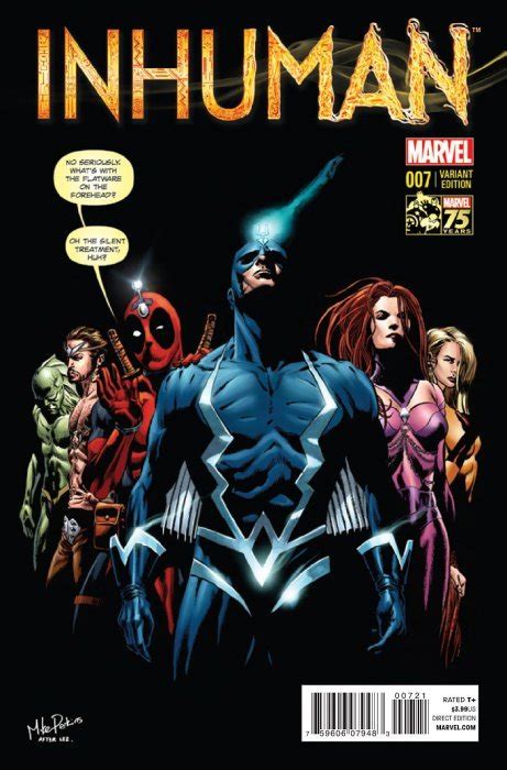 Inhuman 1 (Marvel Comics) - ComicBookRealm.com