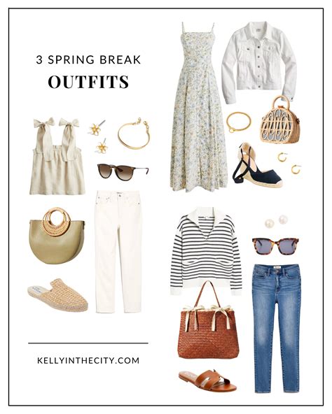 3 Spring Break Outfits | Kelly in the City | Lifestyle Blog