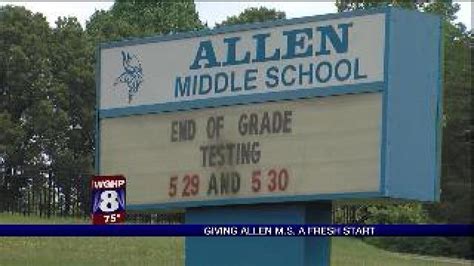 Allen Middle School to get fresh start | myfox8.com