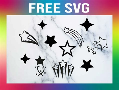 Free Shooting Star SVG