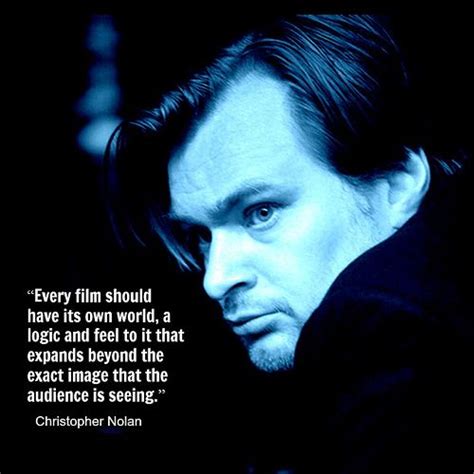 Film Director Quote - Christopher Nolan - Movie Director Quote # ...