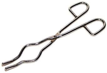 Crucible Tongs 10" Nickel Plated: Science Lab Crucible Tongs: Amazon.com: Industrial & Scientific