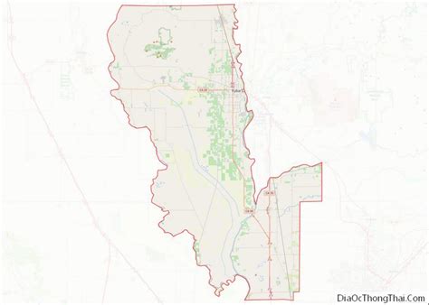 Map of Sutter County, California - Thong Thai Real