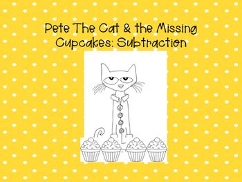 Pete The Cat & The Missing Cupcakes BUNDLE by Kinder Klass | TpT