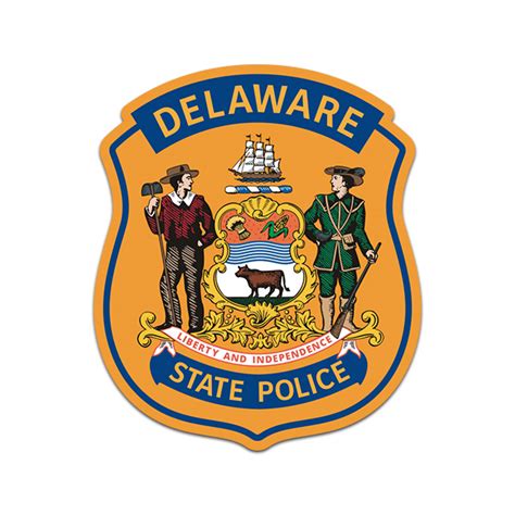 Delaware State Police Vinyl Sticker Decal Trooper DE Officer ...