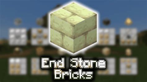 End Stone Bricks - Wiki Guide - 9Minecraft.Net