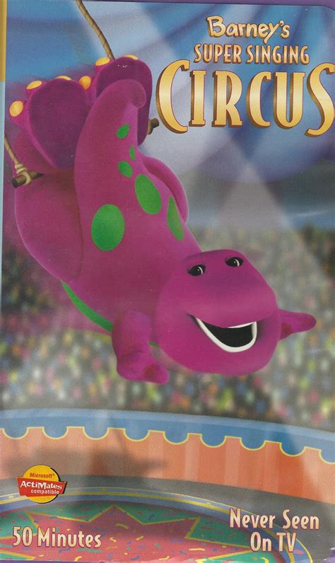 Barney Super Singing Circus Dvd Empire