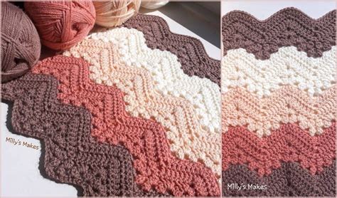 Elegant Ripple Blanket Crochet Patterns