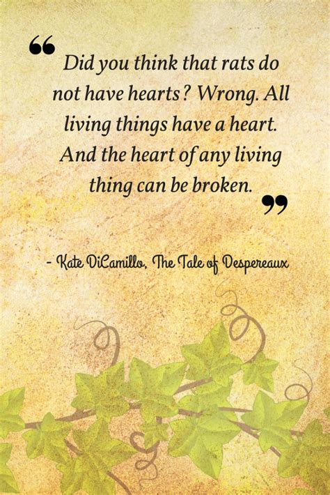 12 Inspiring Quotes from The Tale of Despereaux | Imagine Forest