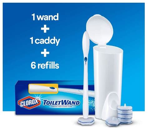 Clorox ToiletWand Disposable Toilet Cleaning System