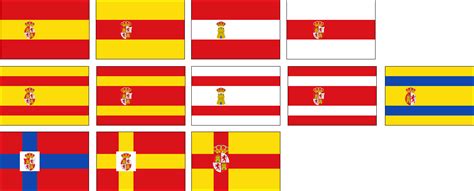 Spanish flags 1785 projects by Unter-offizier on DeviantArt