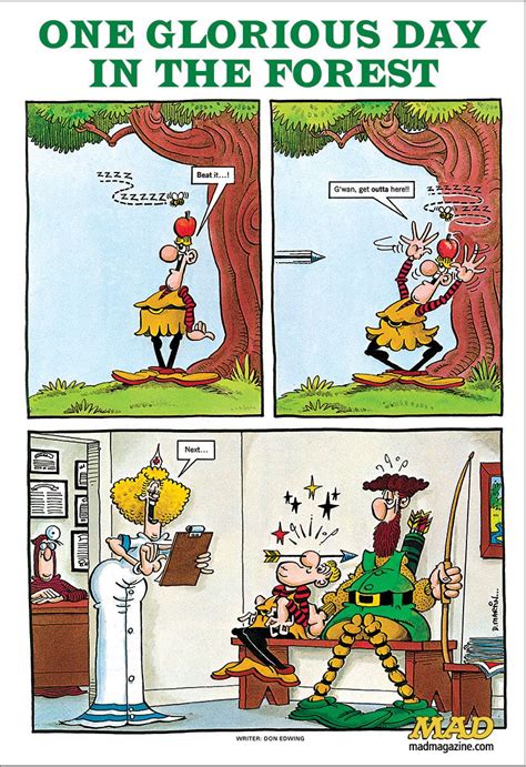 Don Martin: One Glorious Day in the Forest | Mad magazine, Funny ...