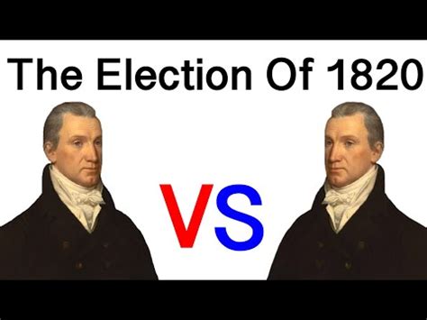 The Election Of 1820 Explained - YouTube