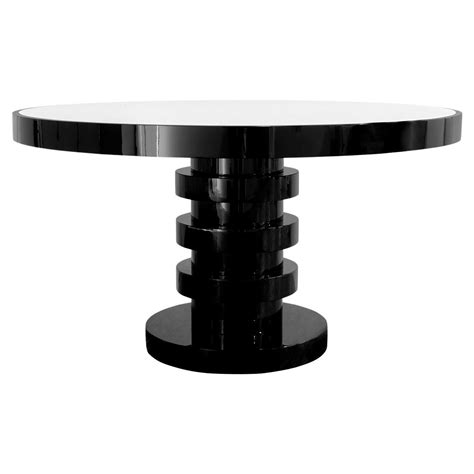 Majestic Round White Dining Table For Sale at 1stDibs | white round dining table, majestic ...