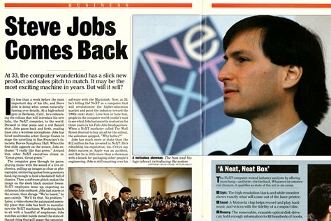 Steve Jobs & NeXT Cube - Vittorio Blog