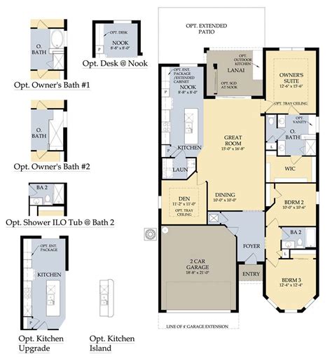 Pulte Townhome Floor Plans