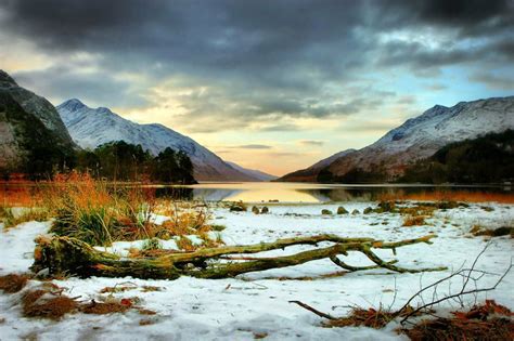 Loch Sheil in winter - Glenfinnan - Scotland. | Scottish landscape ...