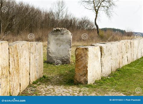 JEDWABNE - APRIL 6: Monument Of The Jewish Massacre In Jedwabne, Poland ...