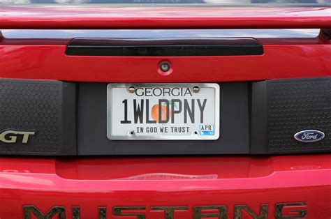 License Plate Tag Applied For Printable