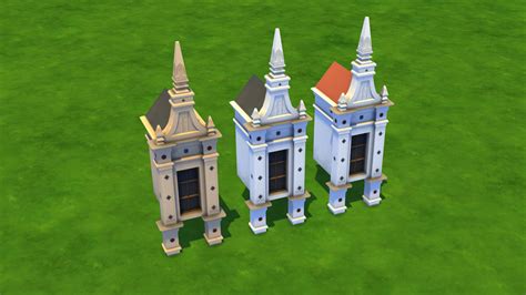 My Sims 4 Blog: Schwerin Castle Build Set by Felixandre's Atelier