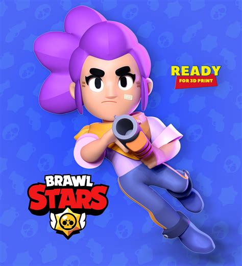 Shelly - Brawl Stars Fanart 3D print model | CGTrader