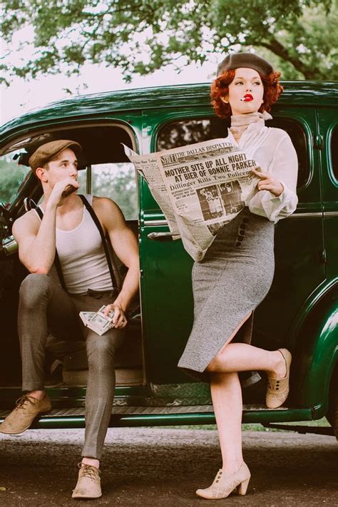 Bonnie & Clyde Photoshoot | Bonnie and clyde halloween costume, Couple ...