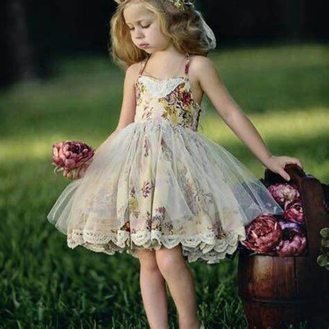 Child Ruffle Dress Wedding Dress Kids Girl Summer Party Frocks For Girls 2018 Fahion Little Girl ...