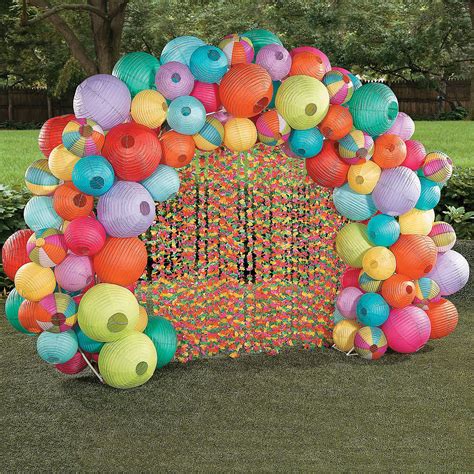 Luau Lantern Archway Idea | Luau party supplies, Diy party decorations, Luau party