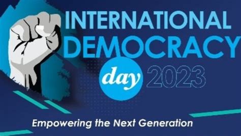 International Day Of Democracy 2024 Theme - Rori Wallis