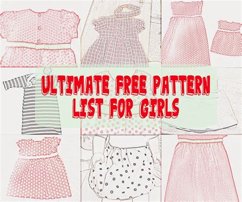 SeeMeSew: Free Girl Patterns