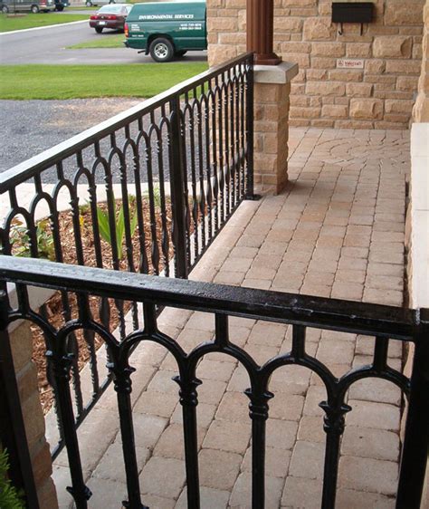 Cast Iron Metal Railings For Stairs, Porches, and Decks - Nature´s Right Hand