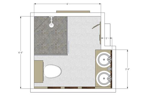 How To Draw A Bathroom Floor Plan - floorplans.click