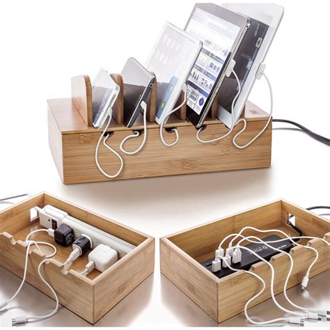 Charger Organizer, Cable Organizer, Mobile Charging Station, Charging ...