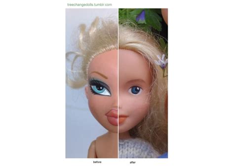 See What Bratz Dolls Look Like With Desexualized Makeunders