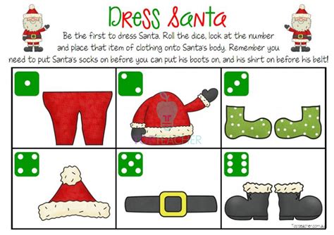 Dress Santa Game – Top Teacher