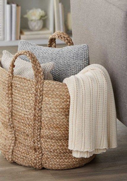 New Living Room Storage Baskets Couch 60+ Ideas | Living room blanket ...