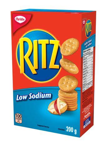 Ritz Low Sodium Crackers Nutrition - Nutrition Pics