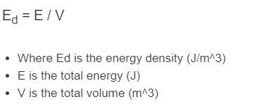 Energy Density Calculator - Calculator Academy